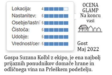 ocene gostov glamp nastanitve