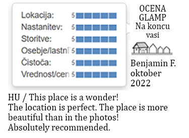 ocene gostov glamp nastanitve