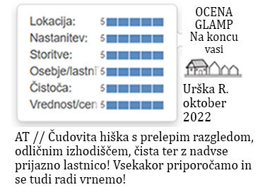 ocene gostov glamp nastanitve