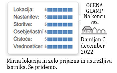 ocene gostov glamp nastanitve