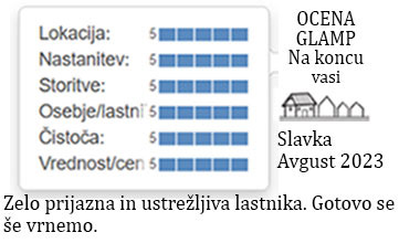 ocene gostov glamp nastanitve